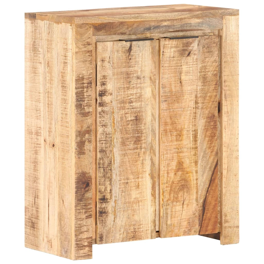 Credenza cassettiera cassettiera mobile contenitore organizer cucina soggiorno soggiorno 59 x 33 x 75 cm legno di mango grezzo marrone 02_0029595