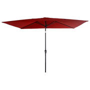 HAPUNAOmbrello rettangolare diritto 2x3m rosso