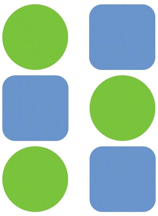 6 pezzi di supporti per cucchiaio in gomma, supporti per piatti multifunzionali, apripasti per anziani con artrosi e mani deboli, sostegni per tavola da cucina (verde, blu)