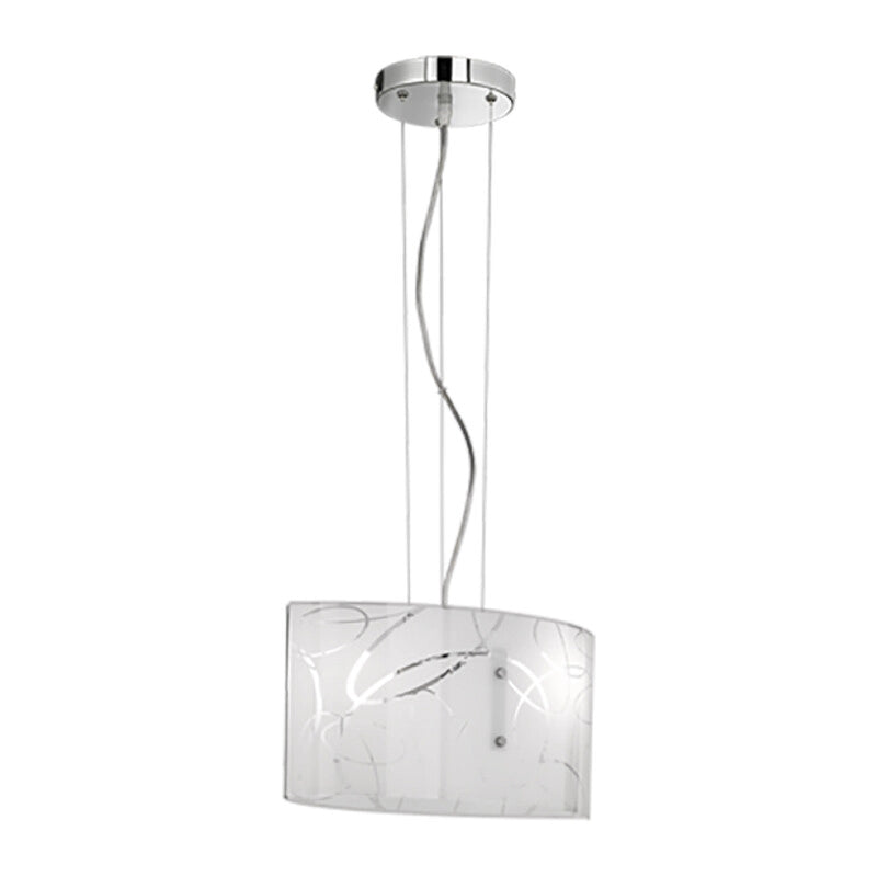 LAMPADA SOSP SPIRELLI DECORO CERCHI E27 40 CM- 1,0 pz