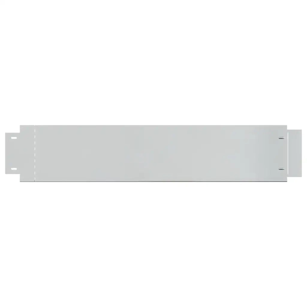 Pannelli Recinzione per Prato 20 pz Acciaio Zincato 100x20 cm CFW3833034