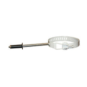COLLARE P/TUBO DI STUFA D 8/14 CM BIANCO- 25,0 pz