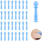 Kit di rimozione di lettura di misurazione elettrica da 100 pezzi - Rimozione di lettura di misurazione elettrica - Kit per rimuovere acne e punti neri - Aghi per punti neri - Pelle luminosa - Per uso prolungato
