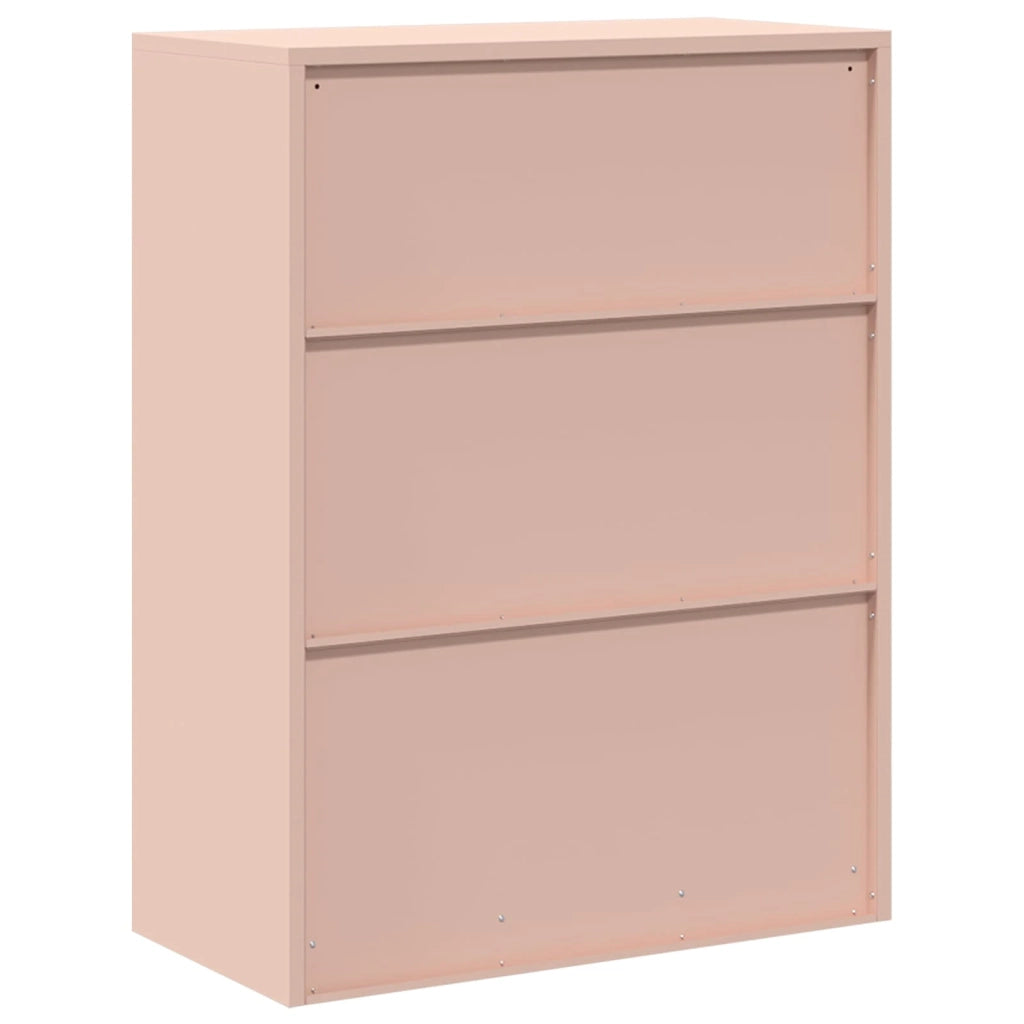 Armadio Rosa 80 x 40 x 105 cm Acciaio CFW3949073