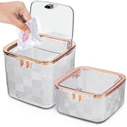 Mini prigioniere per ufficio e tavolo - contenitori per rifiuti per ufficio, cucina, camera da letto - 1,4L e 2,2L - mini contenitore per rifiuti.