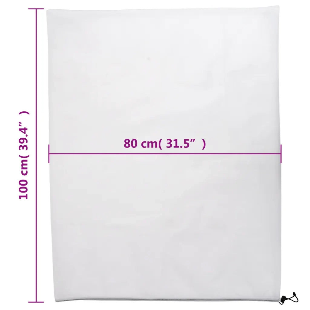 Coperture con Coulisse per Piante 4pz 70 g/m² 0,8x1 m 364864