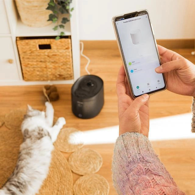 Cecotec Pumba 2500 Refresh Smart distributore di cibo e acqua per cani e gatti Plastica Nero Universale Abbeveratoio automatico per animali domestici
