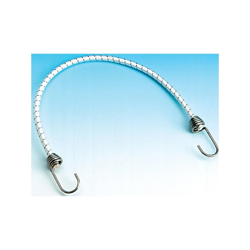 CORDA ELASTICA MM.6 X CM 150 GANCI INOX COMPOSTA