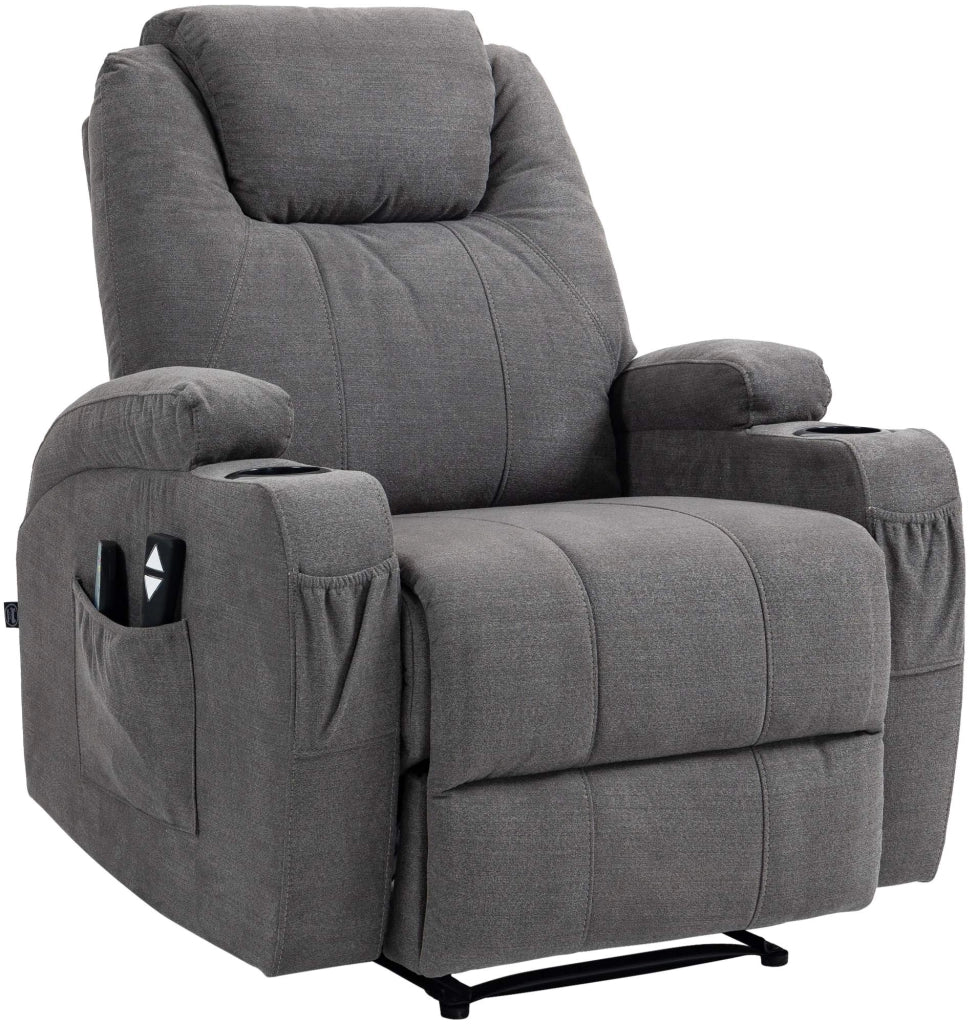 Sessel Hepler mit Massagefunktion Stoff