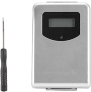 Termometro e igrometro digitale wireless - Utilizzo interno ed esterno - Misura temperatura e umidità - Preciso e facile da utilizzare