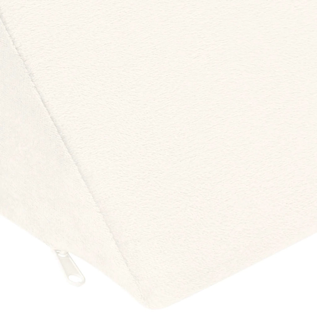 Cuscino per Gambe Bianco 68 x 25 x 21,5 cm Schiuma PU CFW1460708