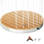 Doccia a Pioggia a Soffitto Tonda ¨C zephmum ¨C Alluminio Antiruggine ?70.5 cm