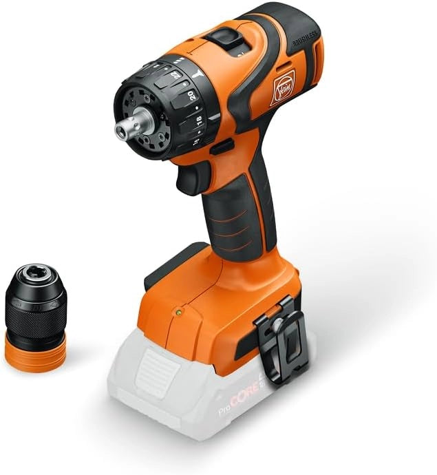 Trapano Avvitatore a Percussione a Batteria, ASB 18 Q AS, 2 velocità, Motore brushless, Attacco QuickIN, Forature fino 13 mm, senza Batterie e Caricabatteria