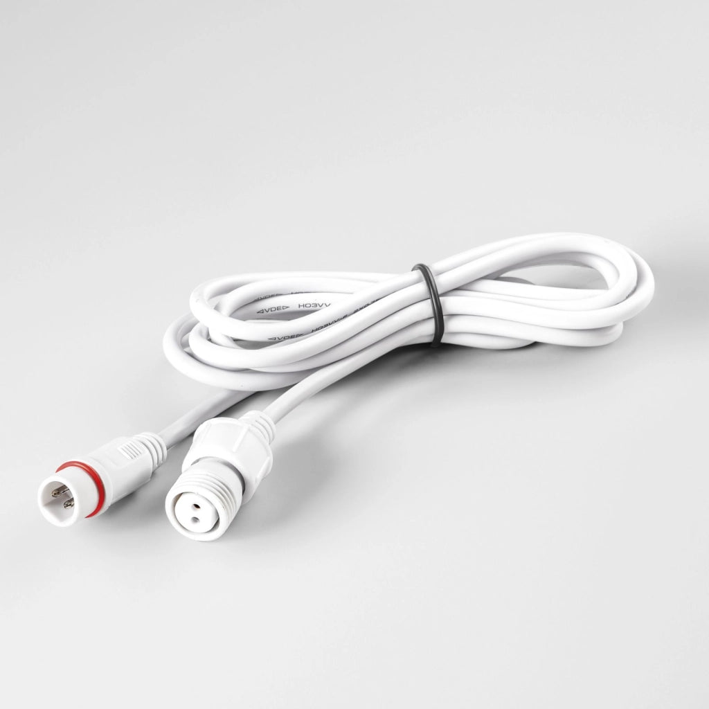 LED-IRIDE-CAVO-2M-2P CAVO BIANCO 2 POLI PER FARO IRIDE IP65 200CM