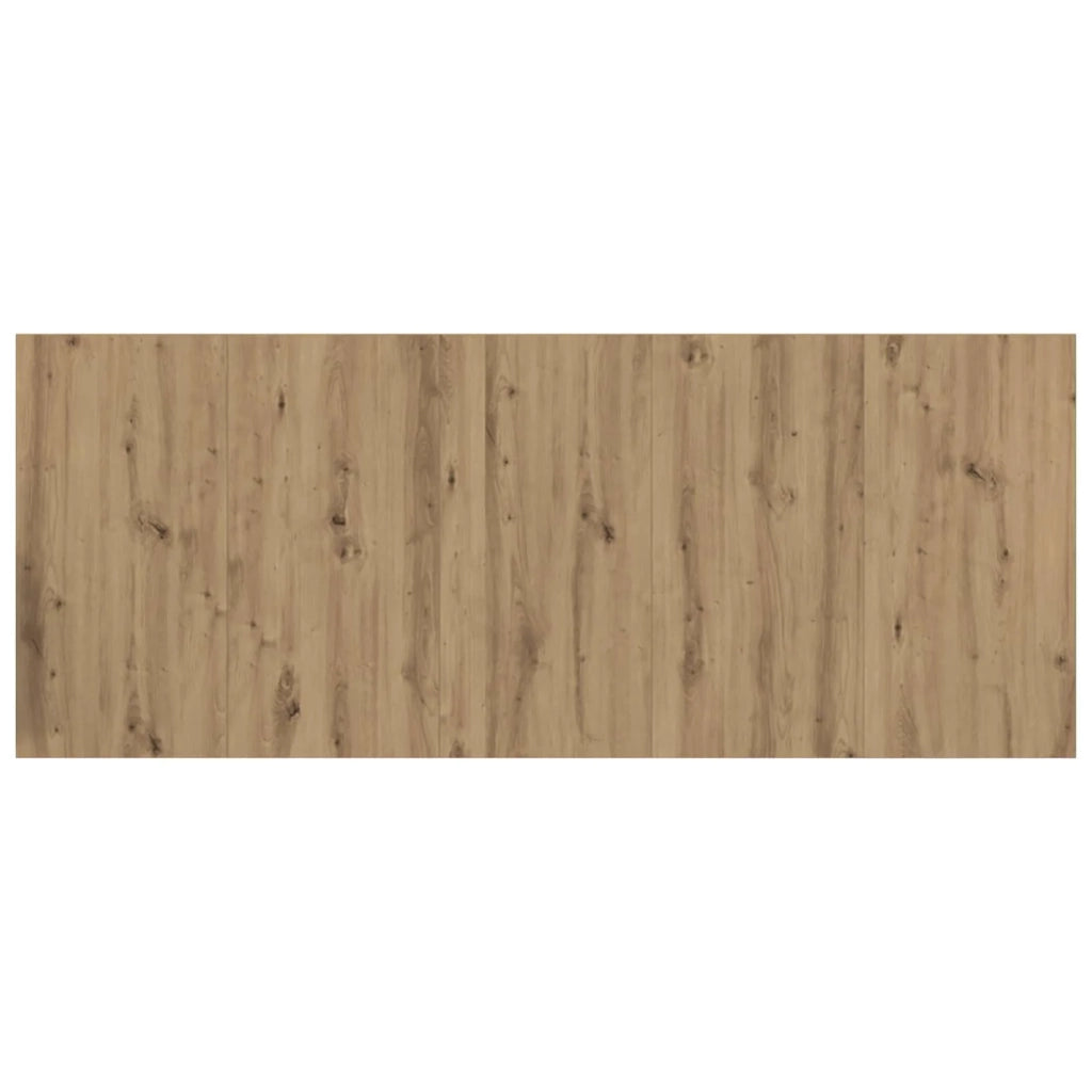Testata con Comodino 3 pcs Rovere artigianale Legno multistrato