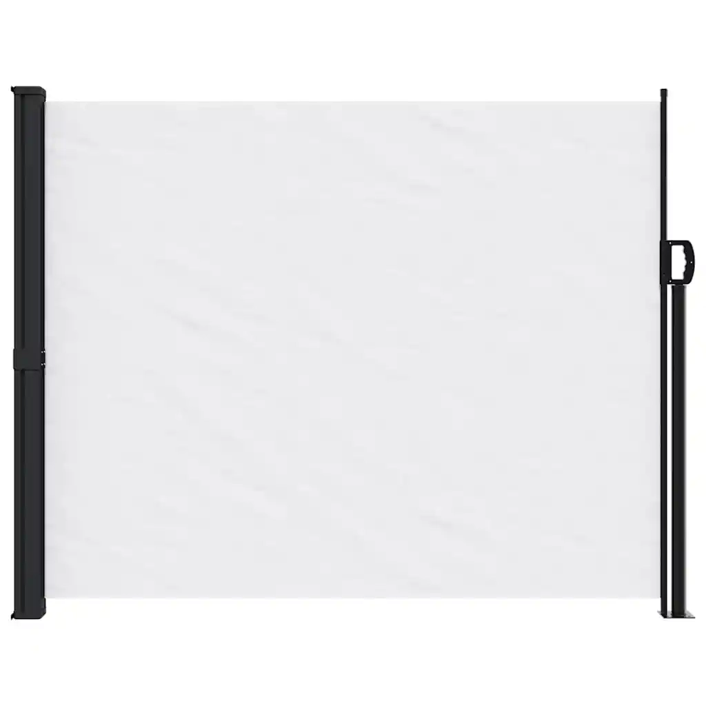Tenda da Sole Laterale Retrattile Bianco 160x600 cm 4004526