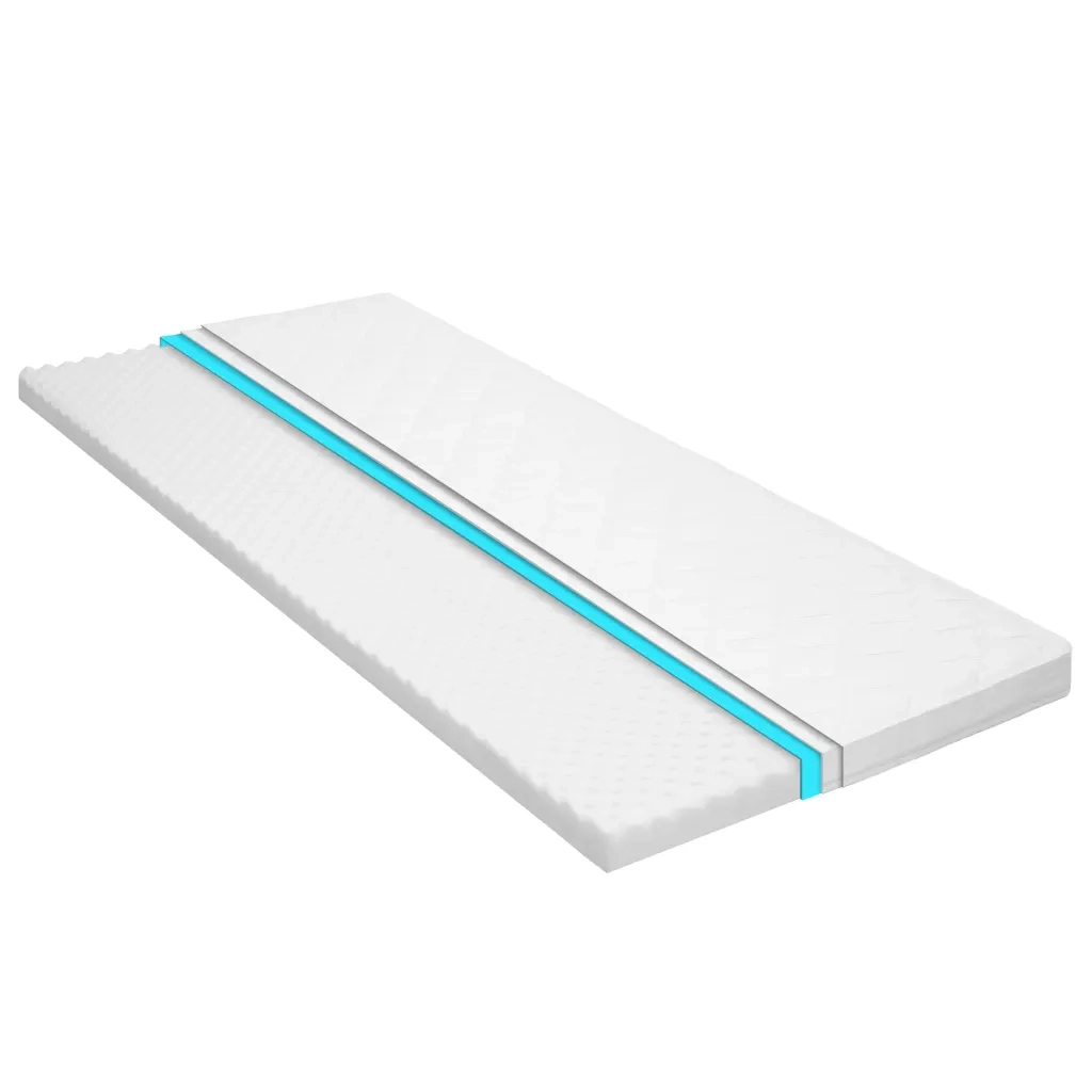 Coprimaterasso 100x200cm Schiuma a Freddo Superficie a Onde 6cmcod mxl 119317