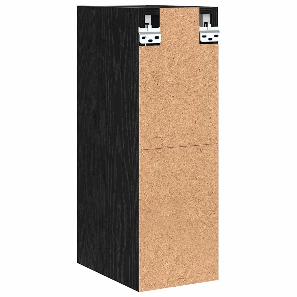 Armadio pensile Rovere nero 20 x 29,5 x 60 cm Legno multistrato