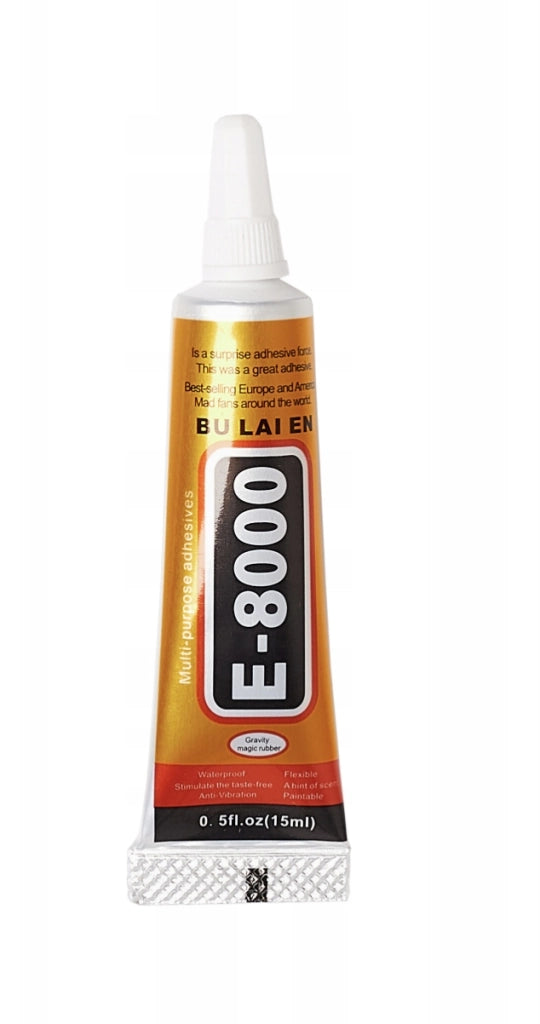 Colla Universale E-8000 110ml – Alta Precisione e Versatilità | 3x 110ml
