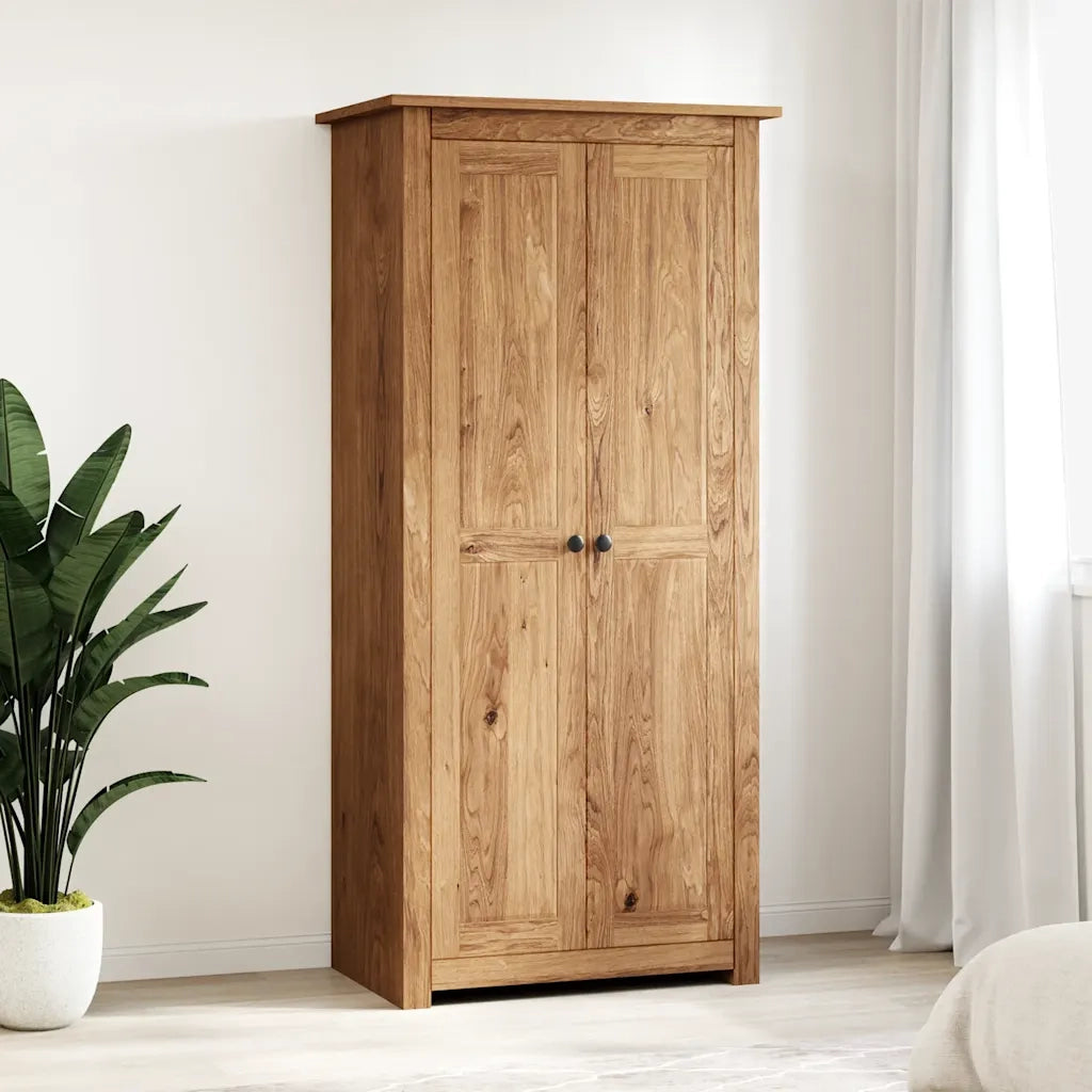 Armadio 80x50x171,5 cm in Legno Massello Pino Panama Range CFW2207985