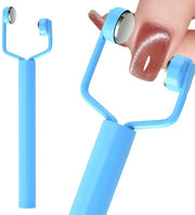Accessorio per manicure e nail art a forma Y con effetto Cat Eye, magnetico, doppio capo, portatile.