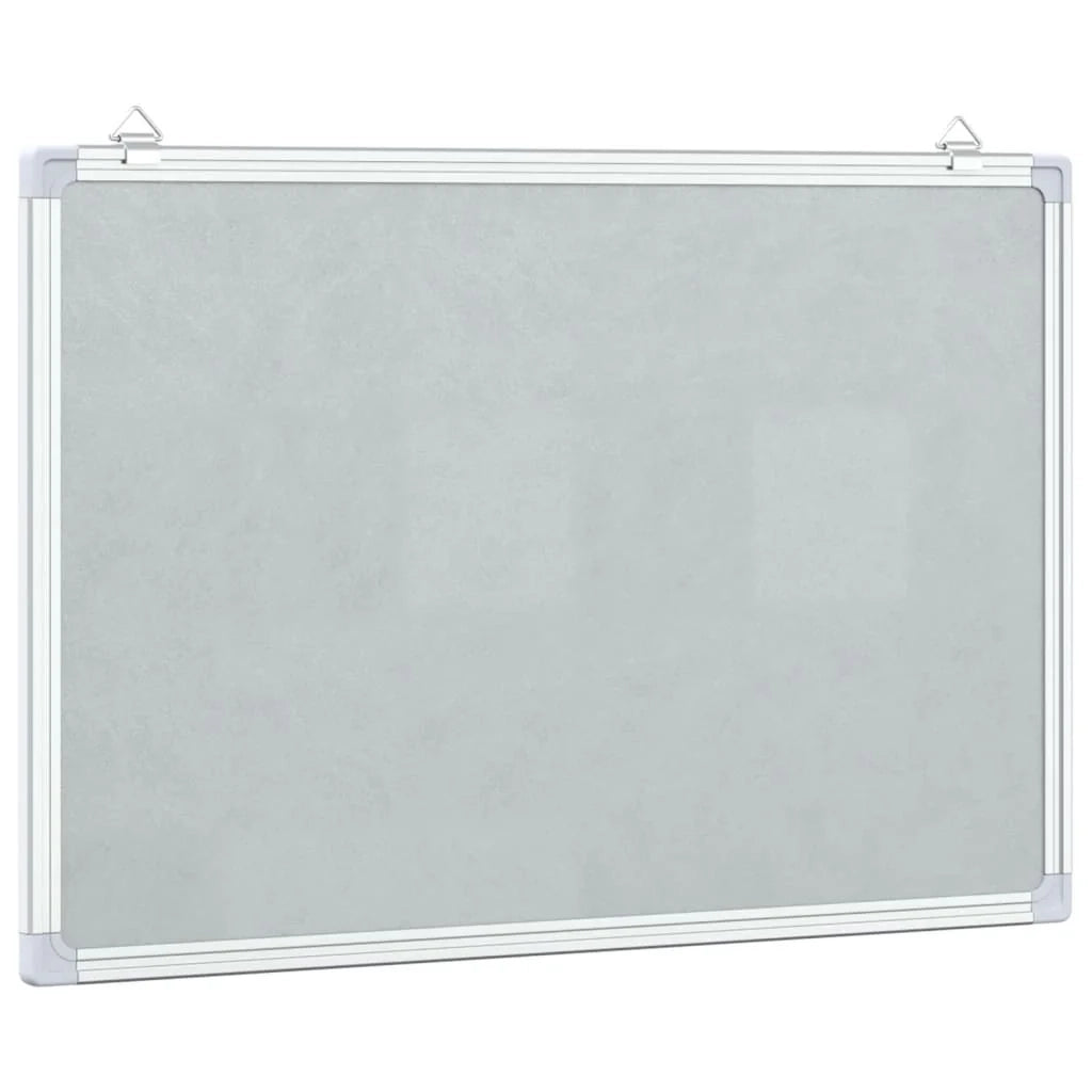 Lavagna magnetica pannello di scrittura per scuola casa ufficio 60 x 40 x 1,7 cm alluminio 02_0045444