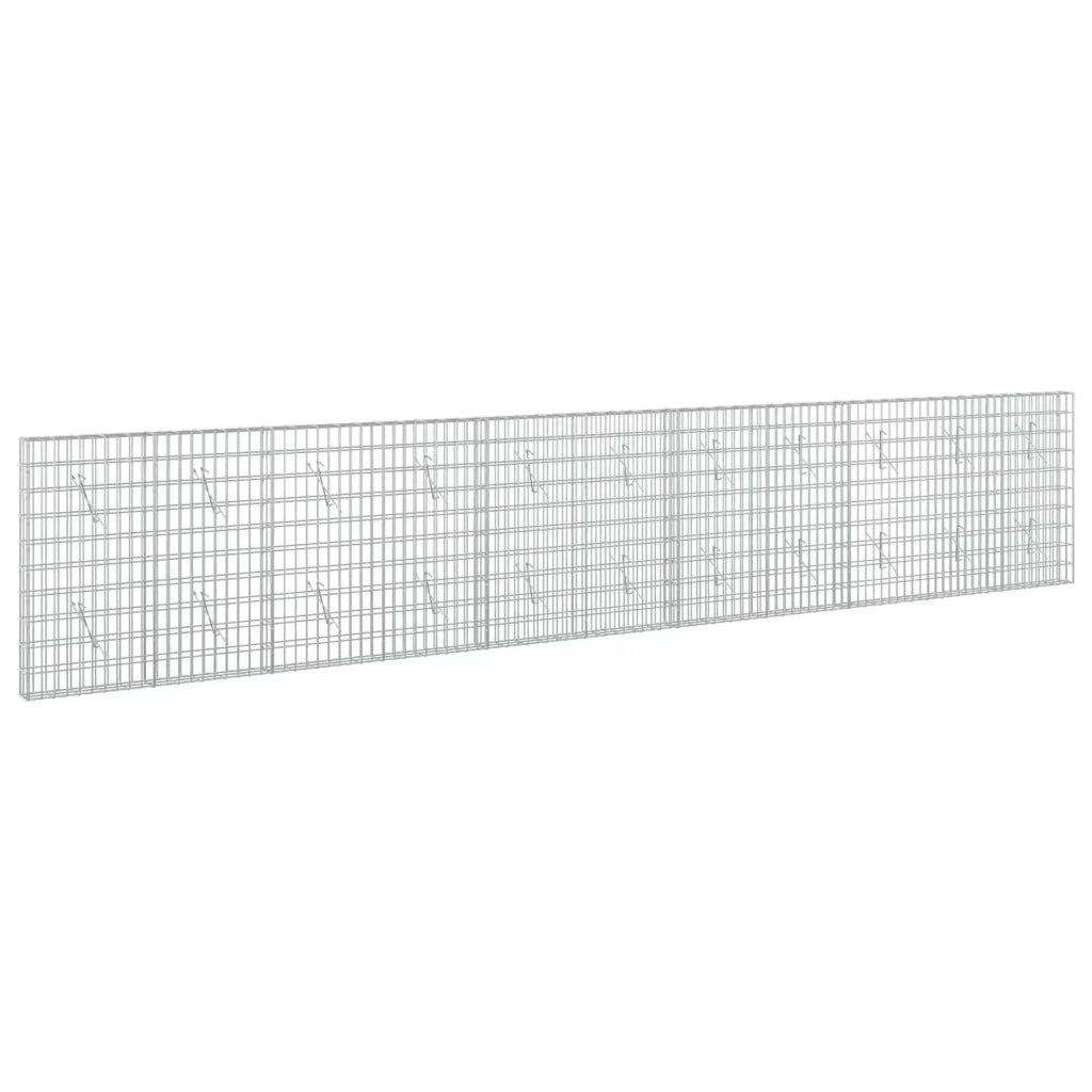 Gabione con Filo da 3,5 mm e Rete da 5x10 cm 550x10x100 cm 3462533