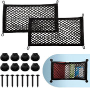 Set di sostegni per bagagliaio elastici - Spazia risparmio - Set a 2 pezzi - Di alta qualità - 55 x 25 cm