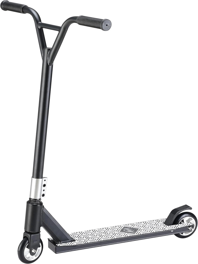 Monopattino Stunt Scooter Freestyle ABEC 9 Ruote in PU Manubrio a 360° Bambini Adulti