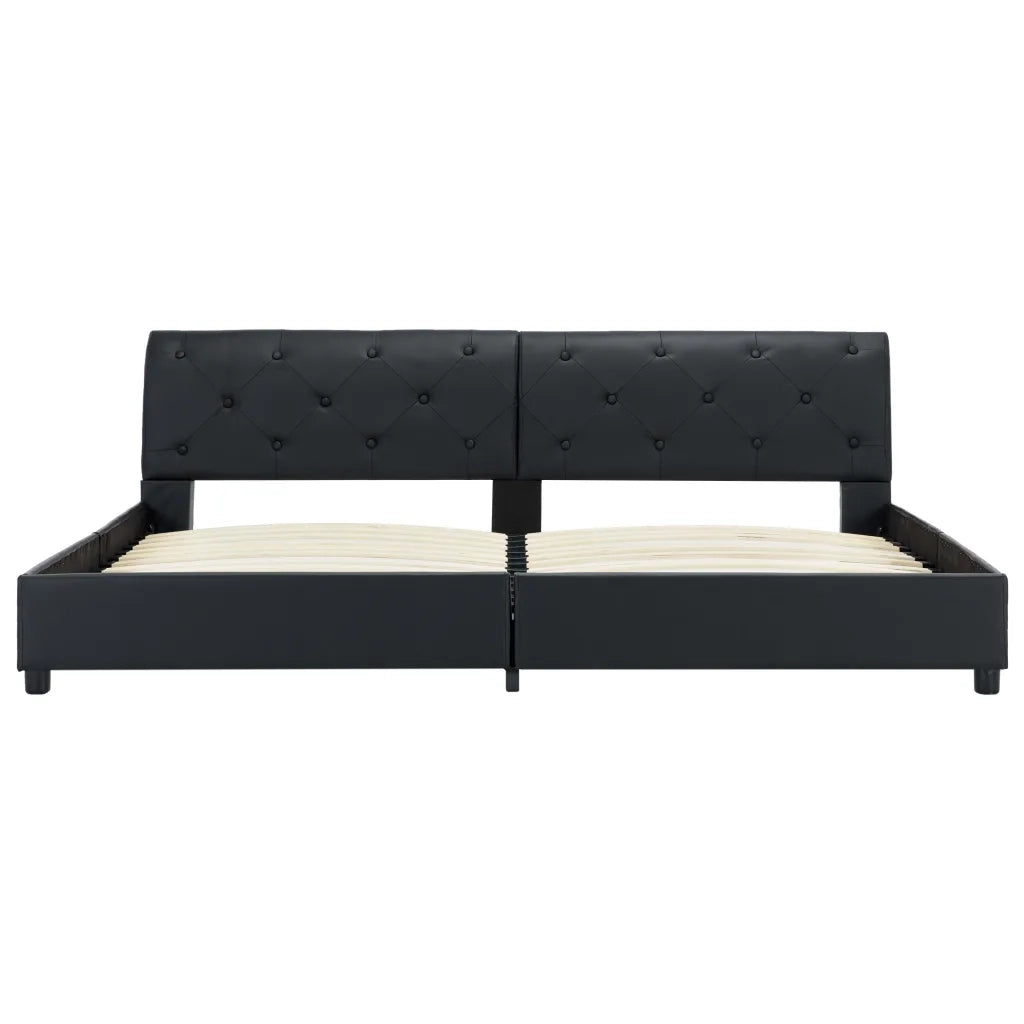 Giroletto Nero in Similpelle 180x200 cm 284881