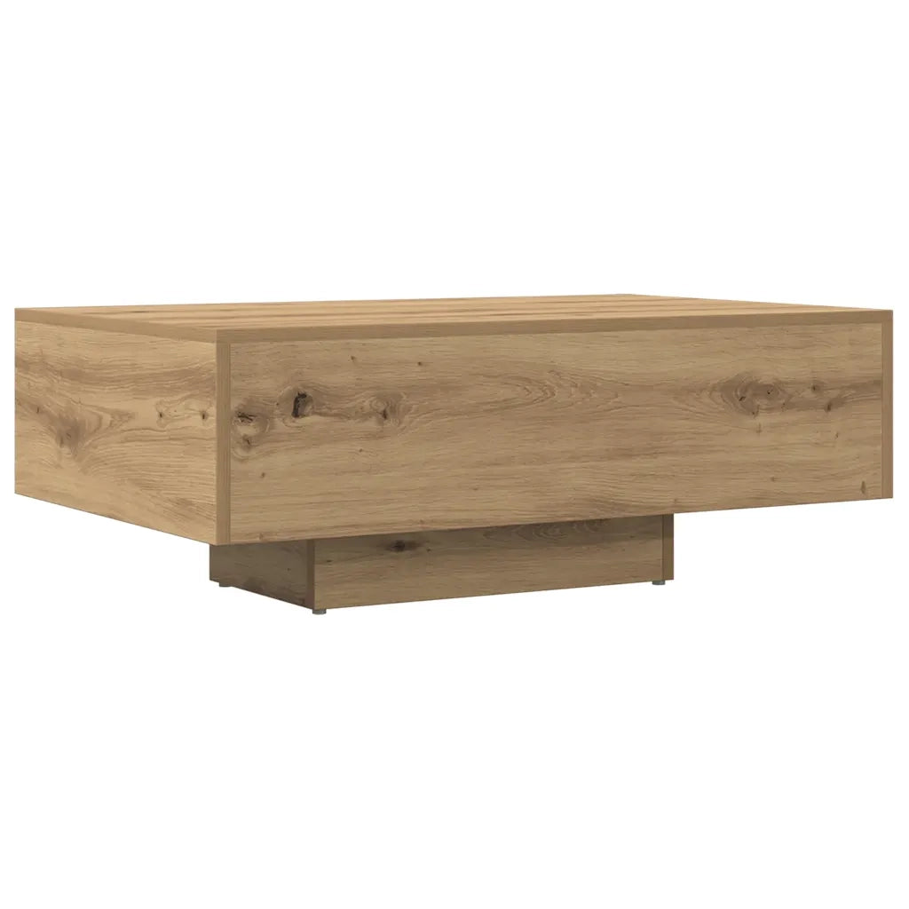 Tavolino Salotto Rovere Artigianale 85x55x31 cm in Truciolato 856403
