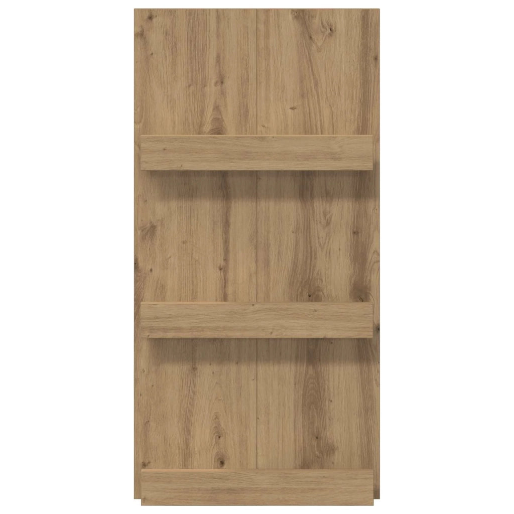 Scaffale per riviste Rovere artigianale 51 x 11 x 102 cm
