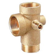 RACCORDO 5 VIE X AUTOCLAVE 110 ITAP - OTTONE 1- 5 pezzi