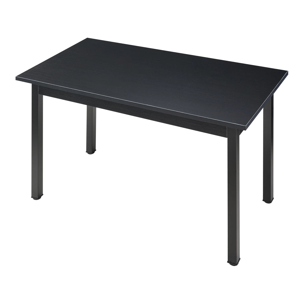 Tavolo da Pranzo Den Haag 120 x 60 cm - Nero [en.casa]