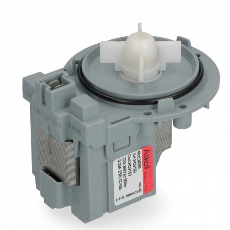 POMPA SCARICO LAVATRICE UNIVERSALE FASTON MORSETTO ALTO ASKOLL 25W - UNIVERSALE