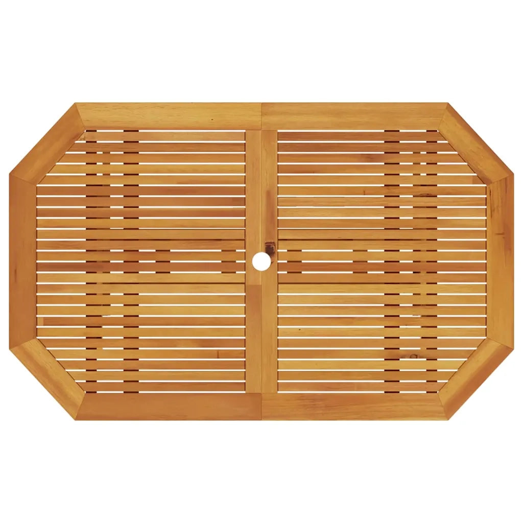 Set da Pranzo per Giardino 7 pcs Marrone 3375713