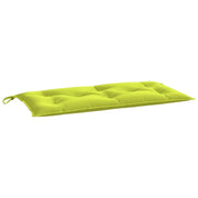 Cuscino per Panca | Cuscini per sedie Verde Intenso 110x50x7 cm in Tessuto Oxford