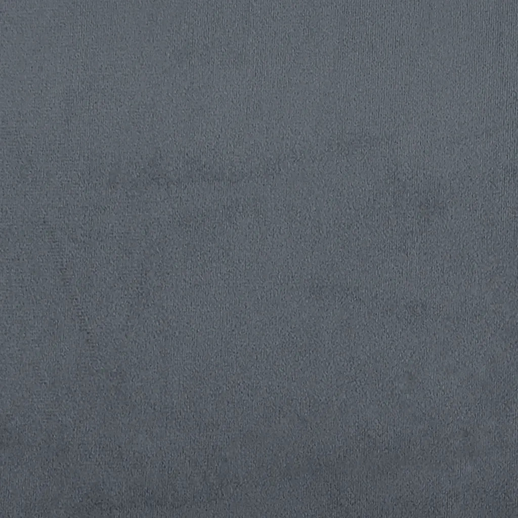 Cuscino Testiera Hanko Grigio Scuro 180 cm in Velluto CFW9651804