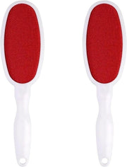 Set di 2 spazzole anti-lint per animali domestici con pelo lungo - Gatto e cane - Spazzola manuale per animali domestici - Spazzola per eliminare i peli - Doppia faccia - Spazzola per pelo efficace