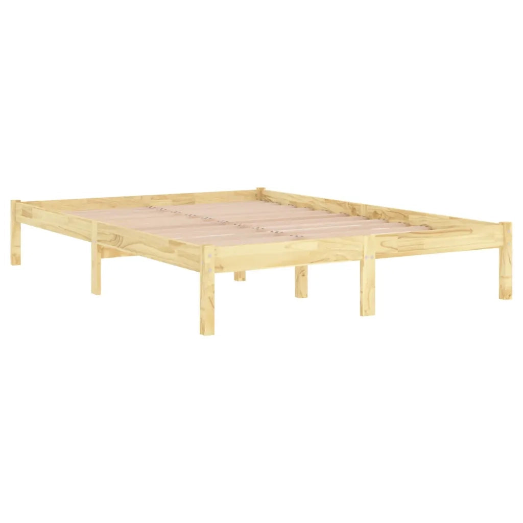 Giroletto-Struttura Letto in Legno Massello di Pino 160x200 cm 571519