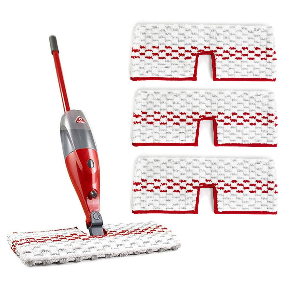 Set di Ricambi per Mop Compatibile con Vileda 1-2 Spray Max – Microfibra di Alta Qualità, 41x16 cm