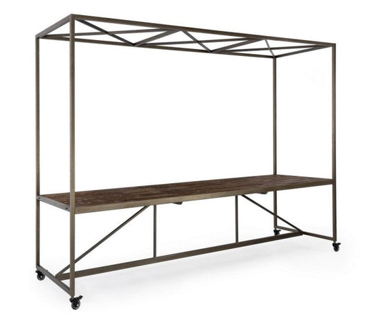 Tavolo Espositore con Tetto 300x210H in Metallo