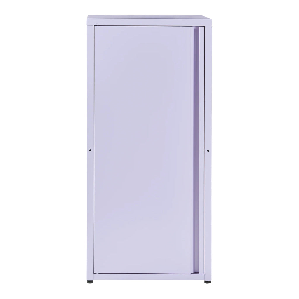 Mobiletto/scaffale/contenitore per ufficio/soggiorno 88 x 40 x 35 cm metallo acciaio viola 03_0008910