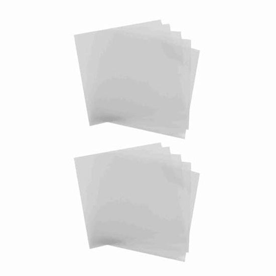 Pannelli di trasferimento per tessuti - unico design - 10 pezzi - riutilizzabili - 23,8 x 17,8 cm - carta di ferro