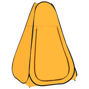 Tenda Doccia da Campeggio Apribile Gialla cod mxl 71718