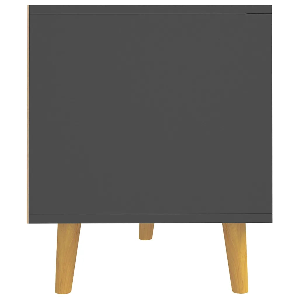 Mobile TV Grigio 90x40x48,5 cm in Truciolato