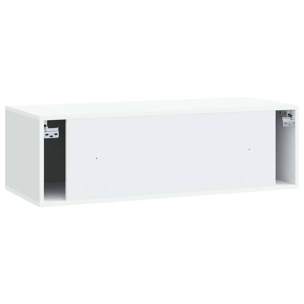 Mobile Porta TV da Muro Bianco 99 x 41 x 30 cm 898185