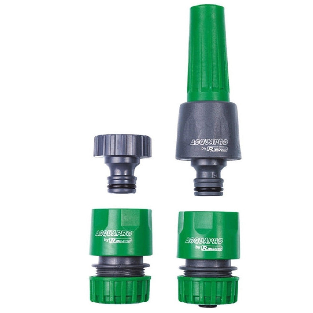 Trade Shop - Kit Irrigazione Acquapro 1 Lancia Irrigazione 1 Raccordo Libero Da 12-15 Mm -