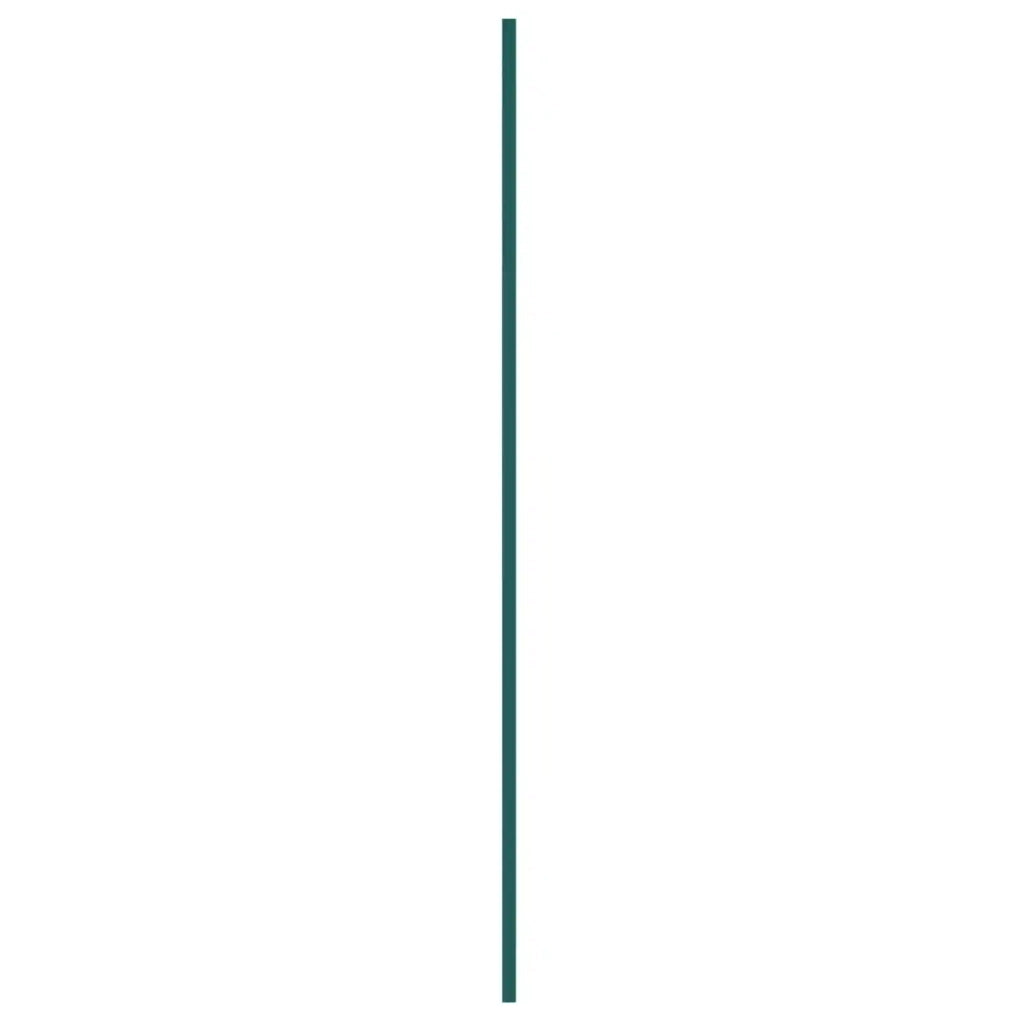 Pannello per tetto 12 pcs Verde 80 x 45 cm Acciaio zincato