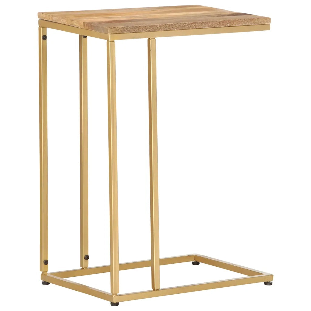 Tavolino di Servizio 35x45x65 cm in Legno Massello di Mango 286400